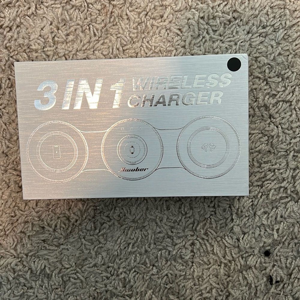 3 in 1 wireless charger